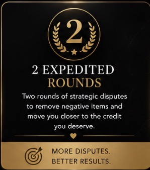 2 Expedited Rounds Credit Repair