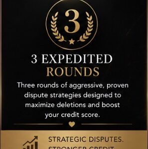 3 Expedited Rounds Credit Repair